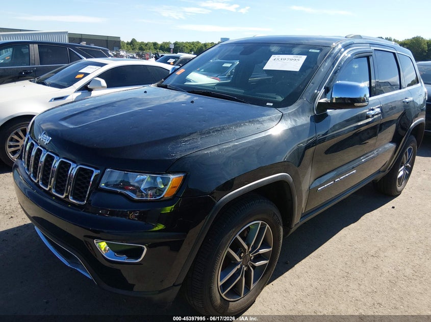 2021 Jeep Grand cherokee VIN 1C4RJFBG8MC622173 IAAI salvage auction — HAIL, Salvage Title, sold $8,900 on 2026-07-12 (photo 2)