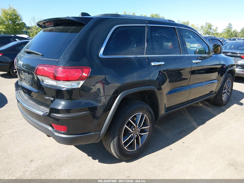 2021 Jeep Grand cherokee VIN 1C4RJFBG8MC622173 IAAI salvage auction — HAIL, Salvage Title, sold $8,900 on 2026-07-12 (photo 4)