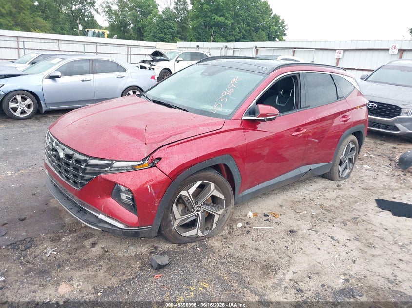 2024 Hyundai Tucson VIN 5NMJE3DE4RH411220 IAAI salvage auction — LEFT SIDE, Salvage Title, sold $11,100 on 2026-09-10 (photo 2)