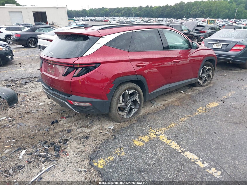 2024 Hyundai Tucson VIN 5NMJE3DE4RH411220 IAAI salvage auction — LEFT SIDE, Salvage Title, sold $11,100 on 2026-09-10 (photo 4)