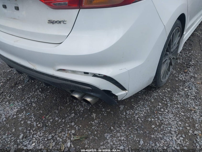 2017 Hyundai Elantra VIN KMHD04LB5HU355591 IAAI salvage auction — RIGHT REAR, Mv-907A (New York), sold $2,950 on 2026-07-21 (photo 6)