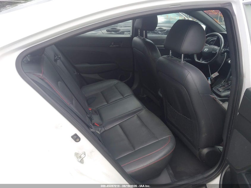 2017 Hyundai Elantra VIN KMHD04LB5HU355591 IAAI salvage auction — RIGHT REAR, Mv-907A (New York), sold $2,950 on 2026-07-21 (photo 8)
