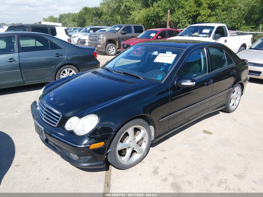 2006 Mercedes-benz C class VIN WDBRF52H26F731264 IAAI salvage auction — NORMAL WEAR, Original (Texas), sold $550 on 2026-08-15 (photo 2)