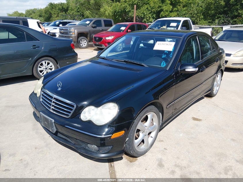 2006 Mercedes-benz C class VIN WDBRF52H26F731264 IAAI salvage auction — NORMAL WEAR, Original (Texas), sold $550 on 2026-08-15 (photo 6)