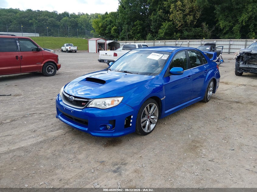 2014 Subaru Impreza wrx VIN JF1GV8J69EL013584 IAAI salvage auction — RIGHT SIDE, Salvage (Tennessee), sold $5,050 on 2026-07-08 (photo 2)