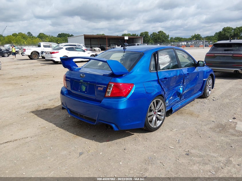 2014 Subaru Impreza wrx VIN JF1GV8J69EL013584 IAAI salvage auction — RIGHT SIDE, Salvage (Tennessee), sold $5,050 on 2026-07-08 (photo 4)
