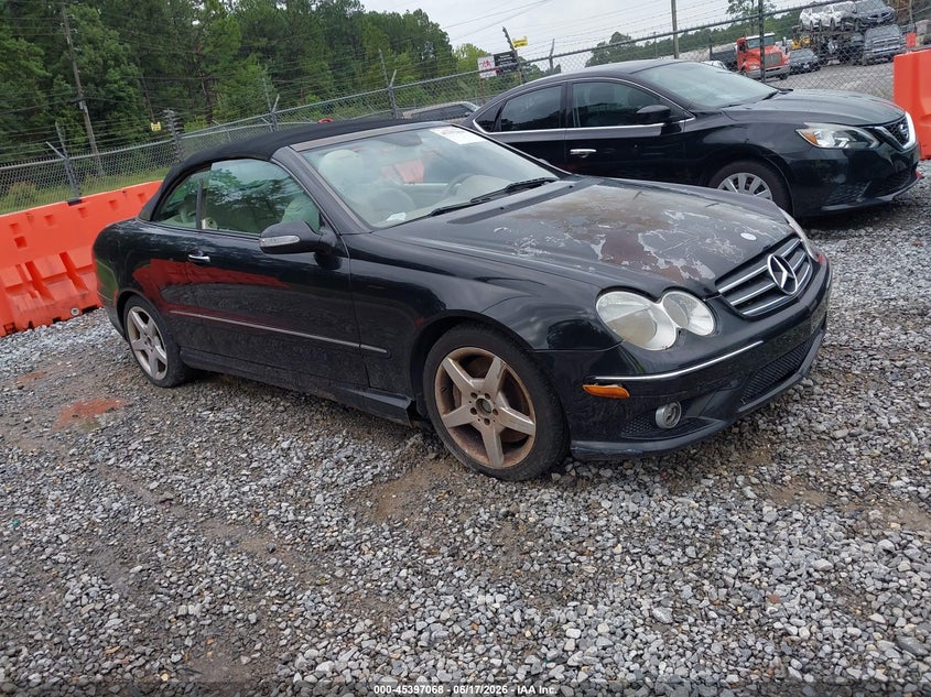 2006 Mercedes-benz Clk-class VIN WDBTK75G66T064622 IAAI salvage auction — NORMAL WEAR, Clear (Mississippi), sold $250 on 2026-07-10 (photo 1)