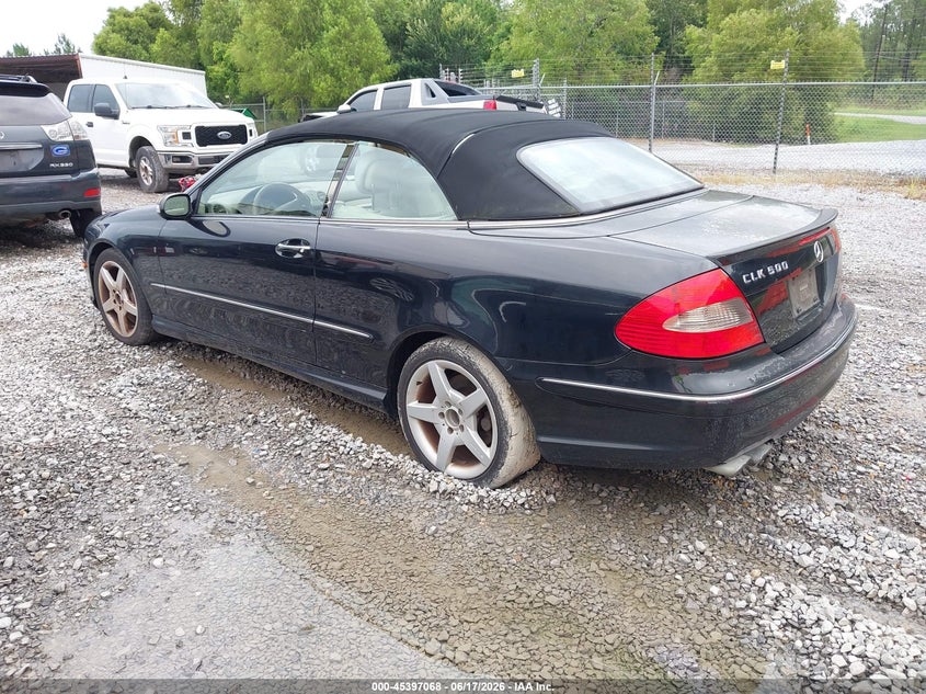 2006 Mercedes-benz Clk-class VIN WDBTK75G66T064622 IAAI salvage auction — NORMAL WEAR, Clear (Mississippi), sold $250 on 2026-07-10 (photo 3)