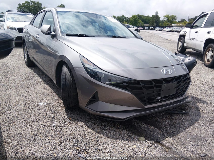 2023 Hyundai Elantra VIN KMHLL4AG2PU547583 IAAI salvage auction — LEFT FRONT, Clear (South Carolina), sold $25 on 2026-07-29 (photo 1)