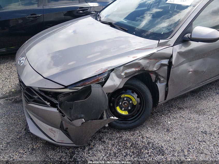 2023 Hyundai Elantra VIN KMHLL4AG2PU547583 IAAI salvage auction — LEFT FRONT, Clear (South Carolina), sold $25 on 2026-07-29 (photo 6)