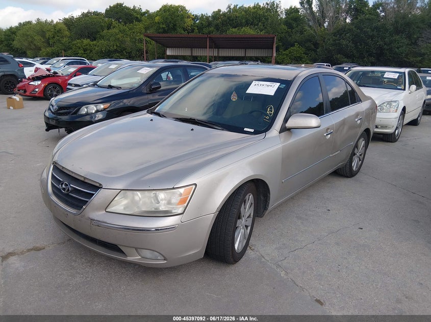 2009 Hyundai Sonata VIN 5NPEU46F99H545661 IAAI salvage auction — NORMAL WEAR, Original (Texas), sold $350 on 2026-07-13 (photo 2)