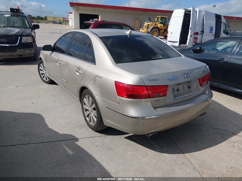 2009 Hyundai Sonata VIN 5NPEU46F99H545661 IAAI salvage auction — NORMAL WEAR, Original (Texas), sold $350 on 2026-07-13 (photo 3)