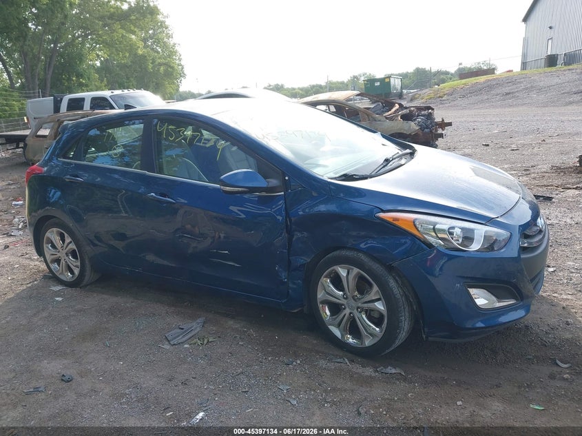 2014 Hyundai Elantra VIN KMHD35LH9EU174605 IAAI salvage auction — FRONT END, Clear (Indiana), sold $2,650 on 2026-07-22 (photo 1)