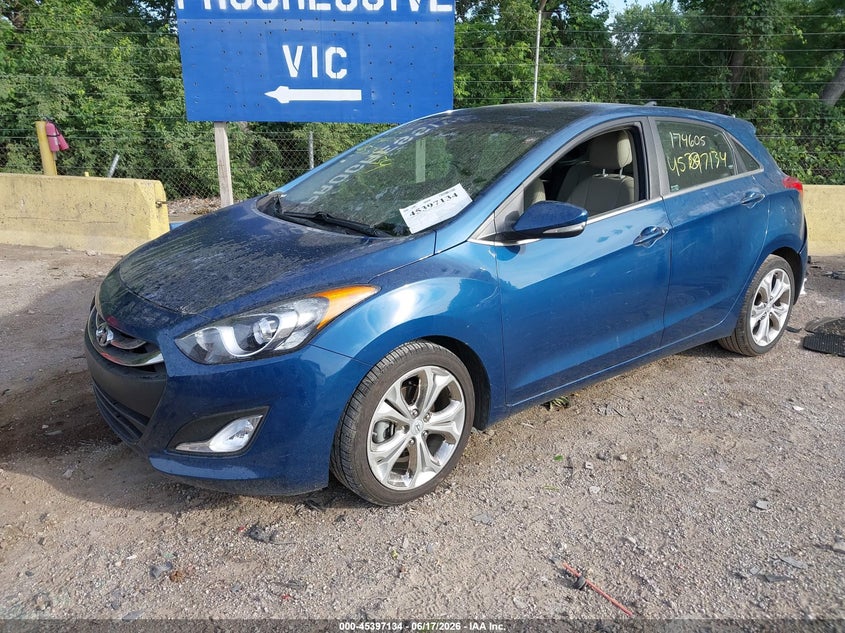 2014 Hyundai Elantra VIN KMHD35LH9EU174605 IAAI salvage auction — FRONT END, Clear (Indiana), sold $2,650 on 2026-07-22 (photo 2)