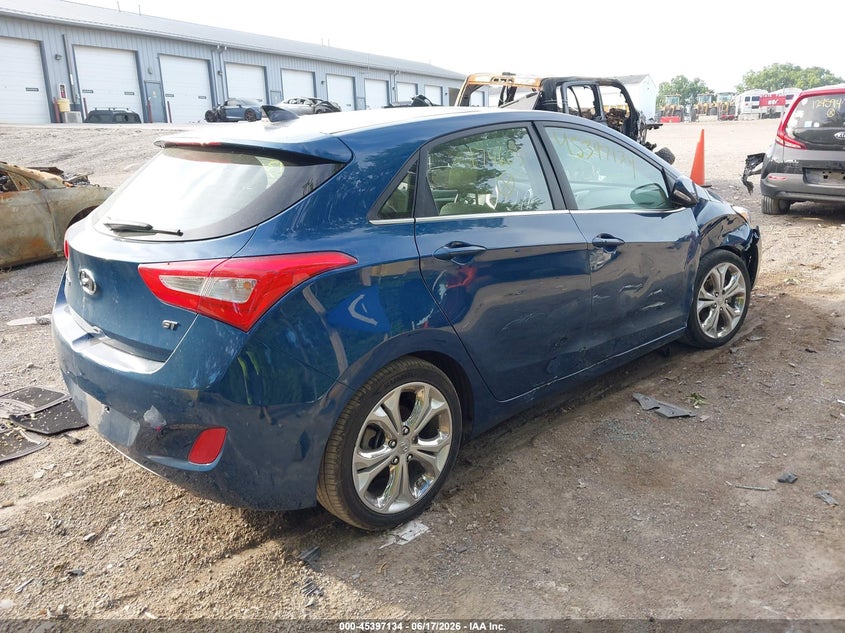 2014 Hyundai Elantra VIN KMHD35LH9EU174605 IAAI salvage auction — FRONT END, Clear (Indiana), sold $2,650 on 2026-07-22 (photo 4)