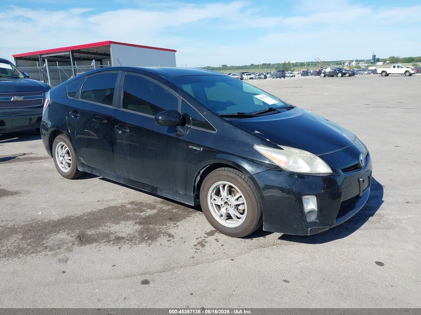 2011 Toyota Prius VIN JTDKN3DU0B5343244 IAAI salvage auction — WATER/FLOOD, Certificate Of Title (Nebraska), sold $1,350 on 2026-07-23 (photo 1)