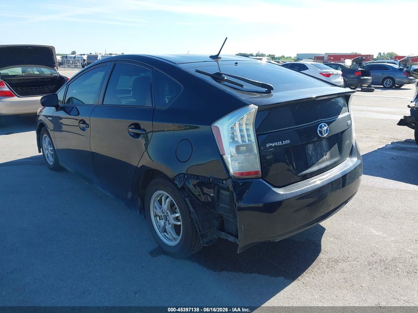 2011 Toyota Prius VIN JTDKN3DU0B5343244 IAAI salvage auction — WATER/FLOOD, Certificate Of Title (Nebraska), sold $1,350 on 2026-07-23 (photo 6)