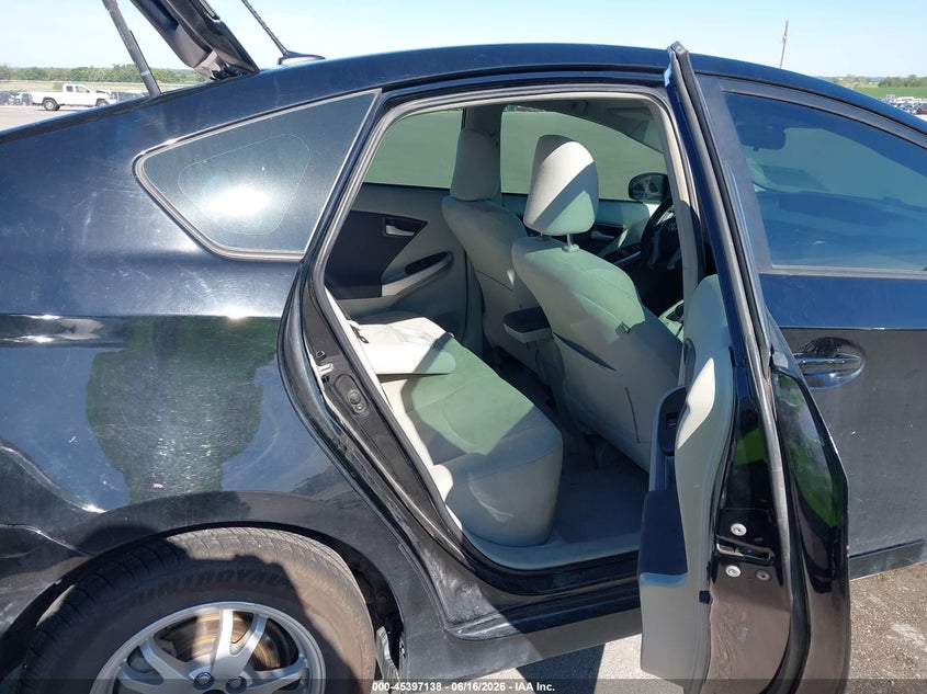 2011 Toyota Prius VIN JTDKN3DU0B5343244 IAAI salvage auction — WATER/FLOOD, Certificate Of Title (Nebraska), sold $1,350 on 2026-07-23 (photo 8)