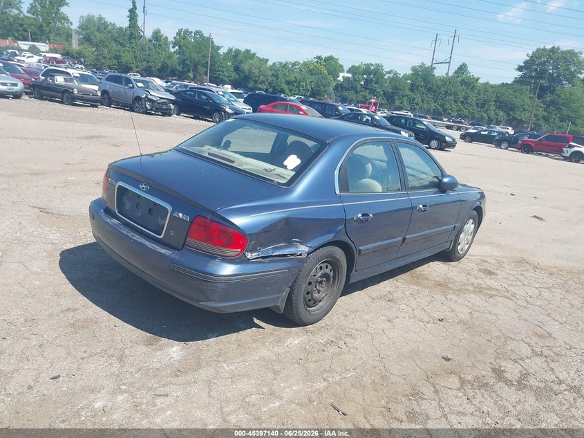 2005 Hyundai Sonata VIN KMHWF25S15A176163 IAAI salvage auction — RIGHT REAR, Salvage (Pennsylvania), sold $25 on 2026-07-10 (photo 4)