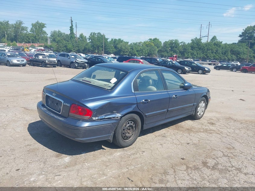 2005 Hyundai Sonata VIN KMHWF25S15A176163 IAAI salvage auction — RIGHT REAR, Salvage (Pennsylvania), sold $25 on 2026-07-10 (photo 6)