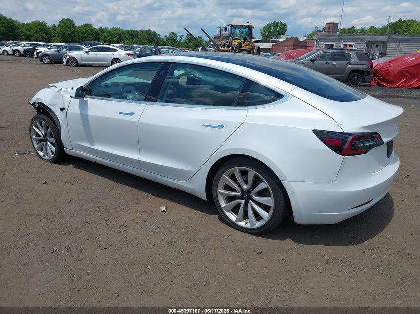 2019 Tesla Model 3 VIN 5YJ3E1EBXKF390186 IAAI salvage auction — FRONT END, Salvage (Idaho), sold $2,250 on 2026-07-22 (photo 3)