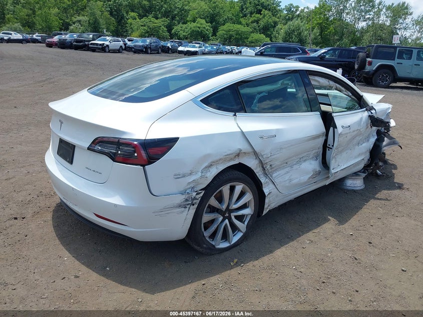 2019 Tesla Model 3 VIN 5YJ3E1EBXKF390186 IAAI salvage auction — FRONT END, Salvage (Idaho), sold $2,250 on 2026-07-22 (photo 4)