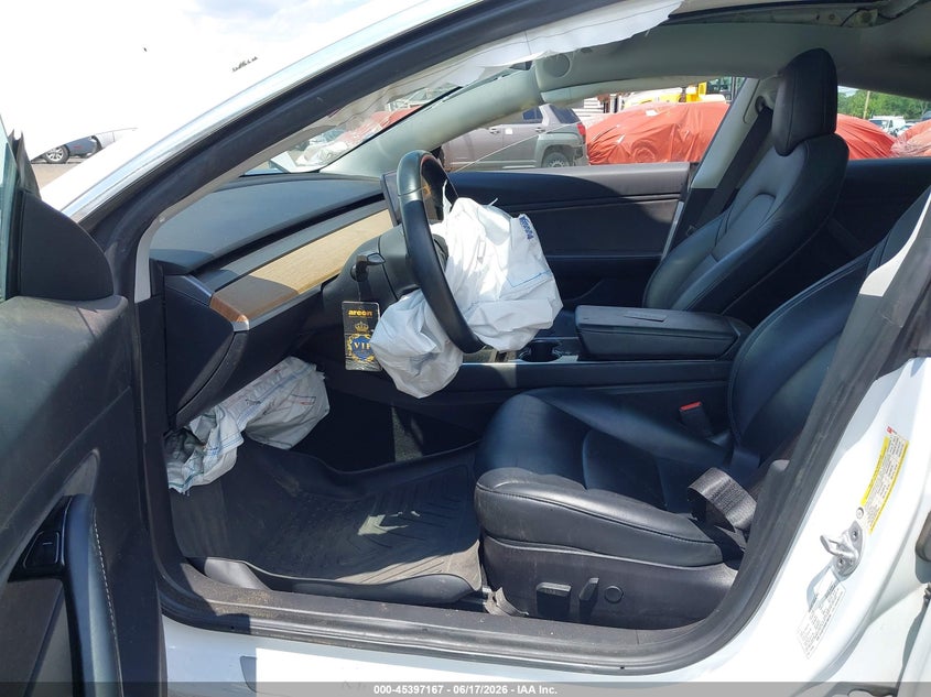 2019 Tesla Model 3 VIN 5YJ3E1EBXKF390186 IAAI salvage auction — FRONT END, Salvage (Idaho), sold $2,250 on 2026-07-22 (photo 5)