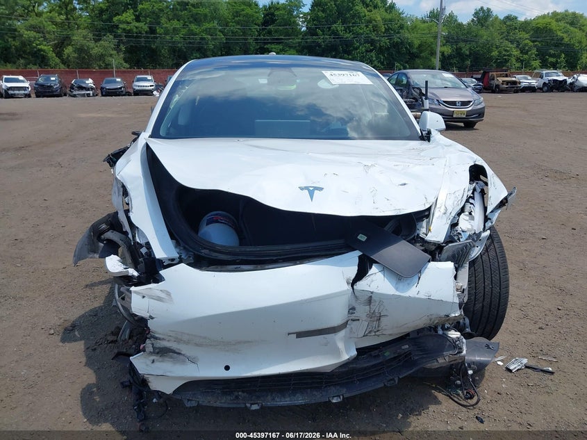 2019 Tesla Model 3 VIN 5YJ3E1EBXKF390186 IAAI salvage auction — FRONT END, Salvage (Idaho), sold $2,250 on 2026-07-22 (photo 6)
