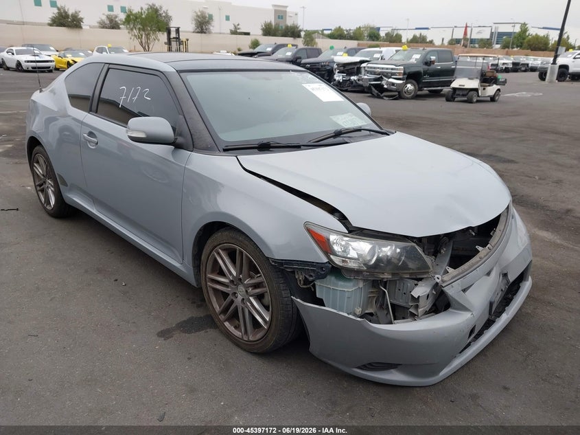 2012 Scion Tc VIN JTKJF5C78C3027984 IAAI salvage auction — FRONT END, Salvage Title, sold $1,050 on 2026-07-10 (photo 1)