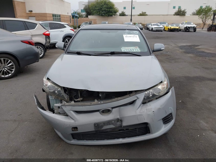 2012 Scion Tc VIN JTKJF5C78C3027984 IAAI salvage auction — FRONT END, Salvage Title, sold $1,050 on 2026-07-10 (photo 6)