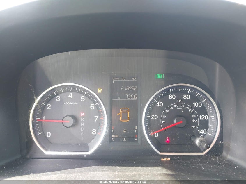 2008 Honda Cr-v VIN JHLRE38388C049436 IAAI salvage auction — FRONT END, Nrc Lienholder Repossession Paperwork (Texas), sold $1,300 on 2026-07-16 (photo 7)