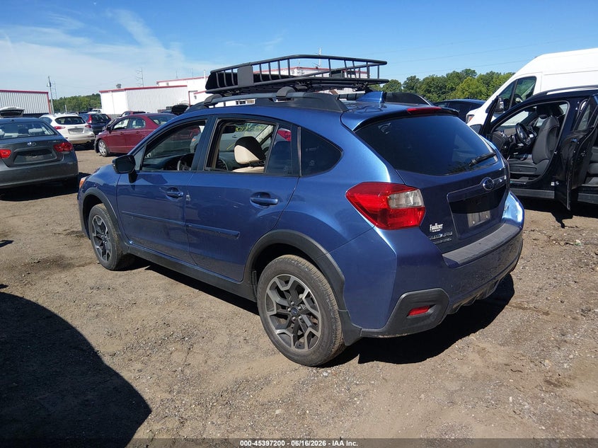 2017 Subaru Crosstrek VIN JF2GPANC2HH231497 IAAI salvage auction — NORMAL WEAR, Clear (Pennsylvania), sold $925 on 2026-07-29 (photo 3)