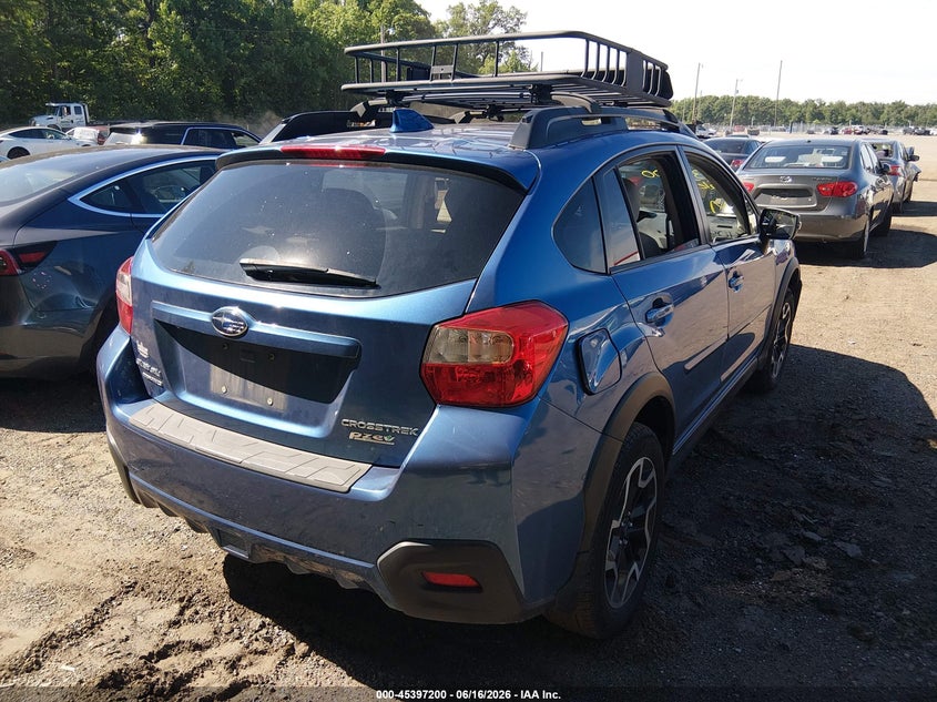 2017 Subaru Crosstrek VIN JF2GPANC2HH231497 IAAI salvage auction — NORMAL WEAR, Clear (Pennsylvania), sold $925 on 2026-07-29 (photo 4)