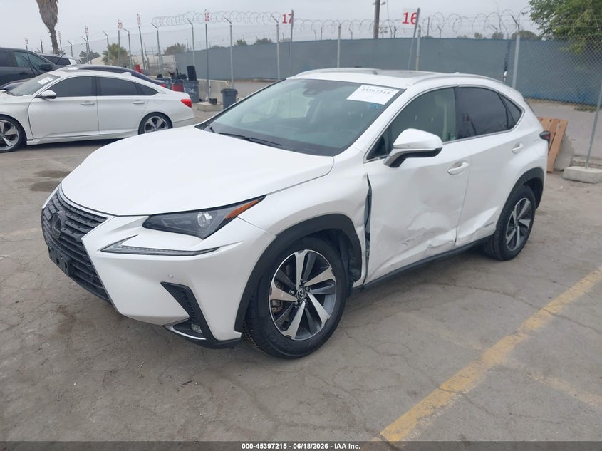 2020 Lexus Nx VIN JTJGJRDZ8L5001538 IAAI salvage auction — SIDE, Salvage Title, sold $9,300 on 2026-07-22 (photo 2)