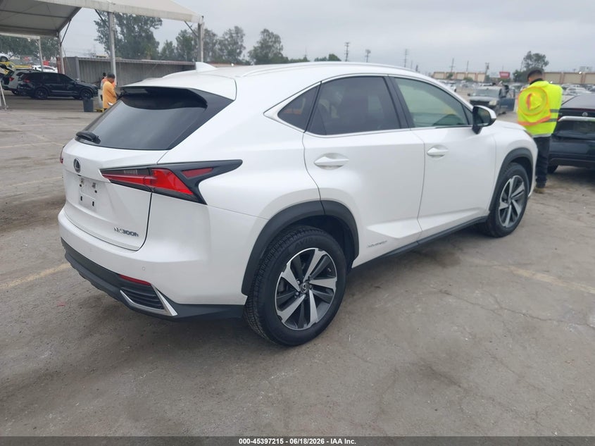 2020 Lexus Nx VIN JTJGJRDZ8L5001538 IAAI salvage auction — SIDE, Salvage Title, sold $9,300 on 2026-07-22 (photo 4)