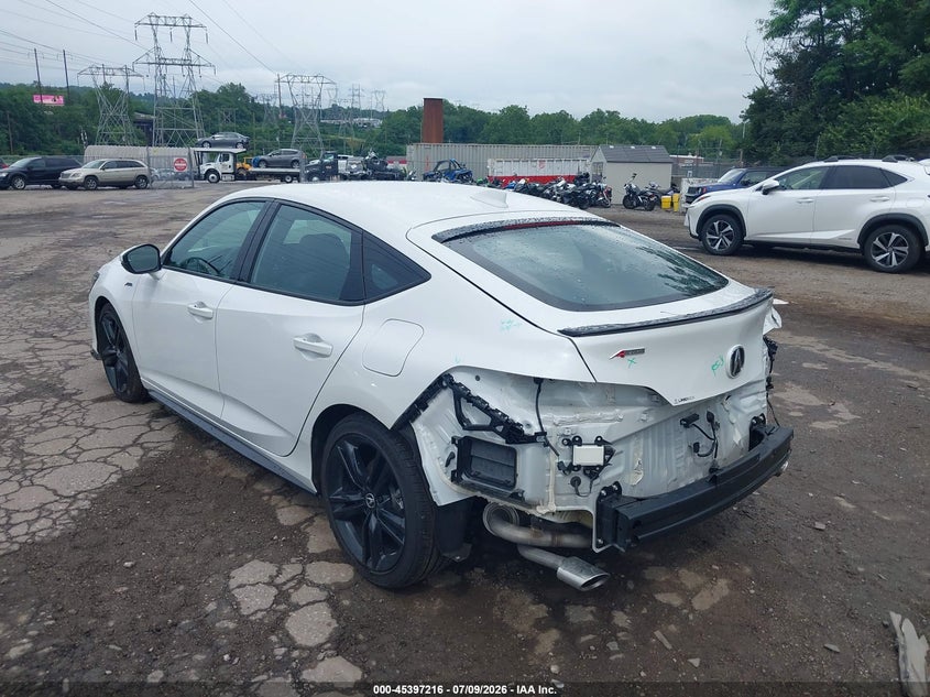 2026 Acura Integra VIN 19UDE4H64TA010758 IAAI salvage auction — RIGHT REAR, Salvage Title, sold $13,500 on 2026-07-24 (photo 3)