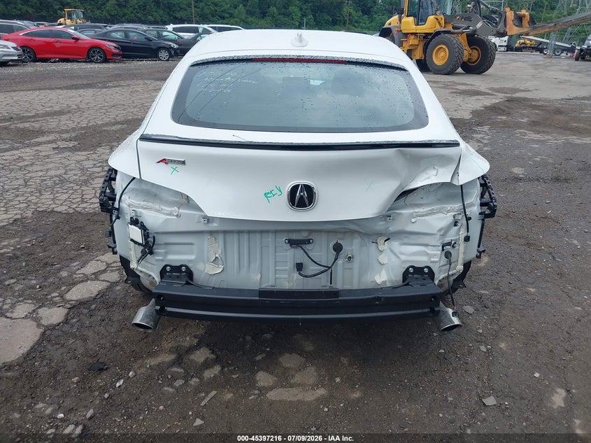 2026 Acura Integra VIN 19UDE4H64TA010758 IAAI salvage auction — RIGHT REAR, Salvage Title, sold $13,500 on 2026-07-24 (photo 6)