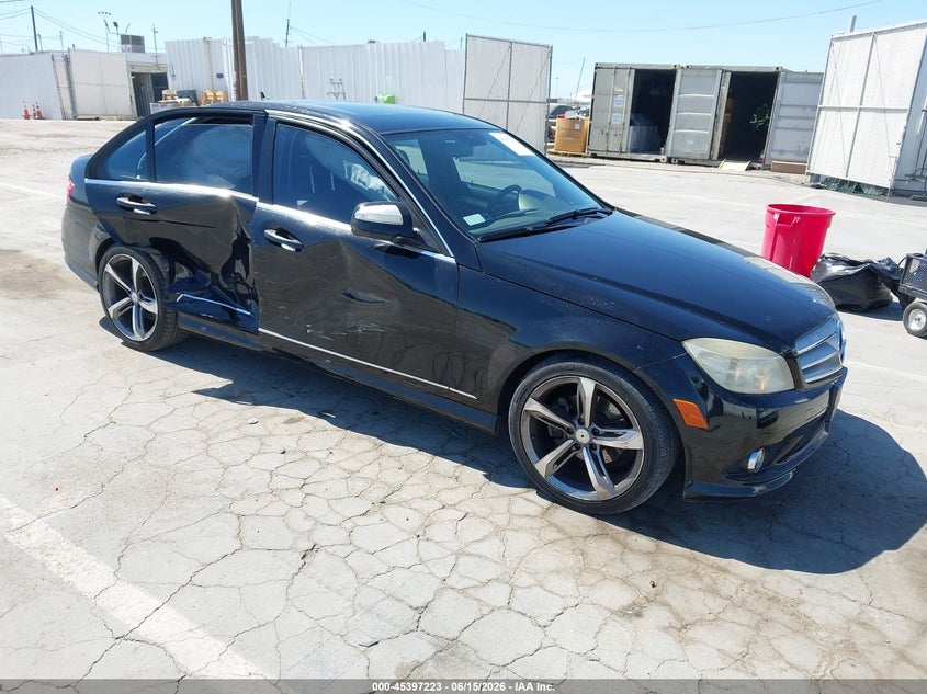 2008 Mercedes-benz C class VIN WDDGF54X28R018269 IAAI salvage auction — RIGHT SIDE, Salvage (California), sold $325 on 2026-07-29 (photo 1)
