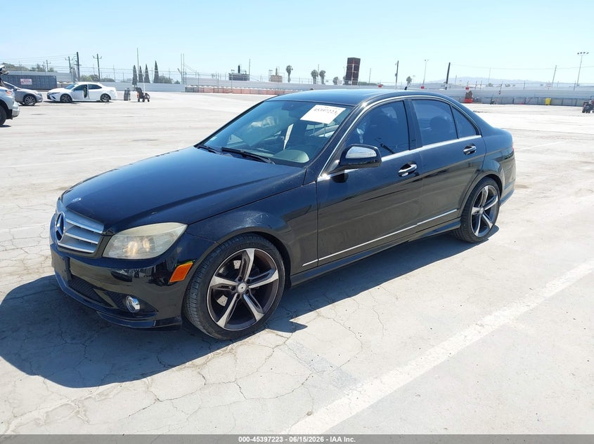 2008 Mercedes-benz C class VIN WDDGF54X28R018269 IAAI salvage auction — RIGHT SIDE, Salvage (California), sold $325 on 2026-07-29 (photo 2)