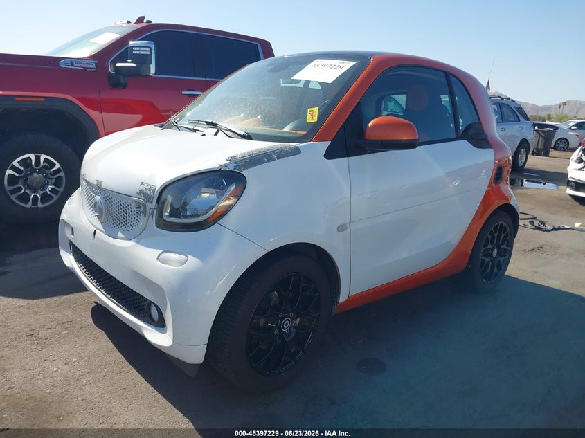 2016 Smart Fortwo VIN WMEFJ5DA2GK051930 IAAI salvage auction — FRONT END, Salvage (Arizona), sold $2,500 on 2026-07-07 (photo 2)