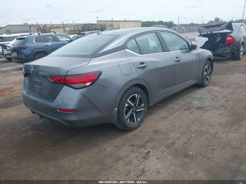 2025 Nissan Sentra VIN 3N1AB8CV4SY337156 IAAI salvage auction — FRONT END, Scrap (Michigan), sold $2,000 on 2026-07-30 (photo 4)