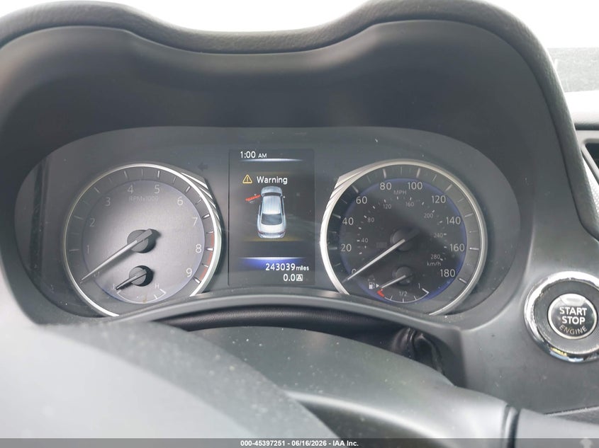 2015 Infiniti Q50 VIN JN1BV7AP8FM341505 IAAI salvage auction — NORMAL WEAR, Original (Texas), sold $1,825 on 2026-07-21 (photo 7)