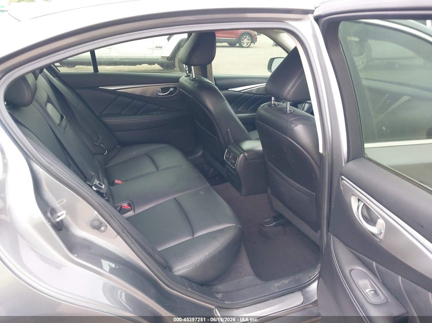2015 Infiniti Q50 VIN JN1BV7AP8FM341505 IAAI salvage auction — NORMAL WEAR, Original (Texas), sold $1,825 on 2026-07-21 (photo 8)