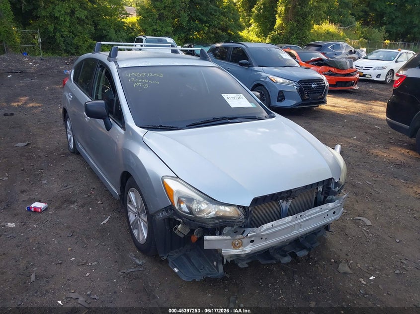 2012 Subaru Impreza VIN JF1GPAA61CH207849 IAAI salvage auction — FRONT END, Salvage Title, sold $400 on 2026-07-09 (photo 6)