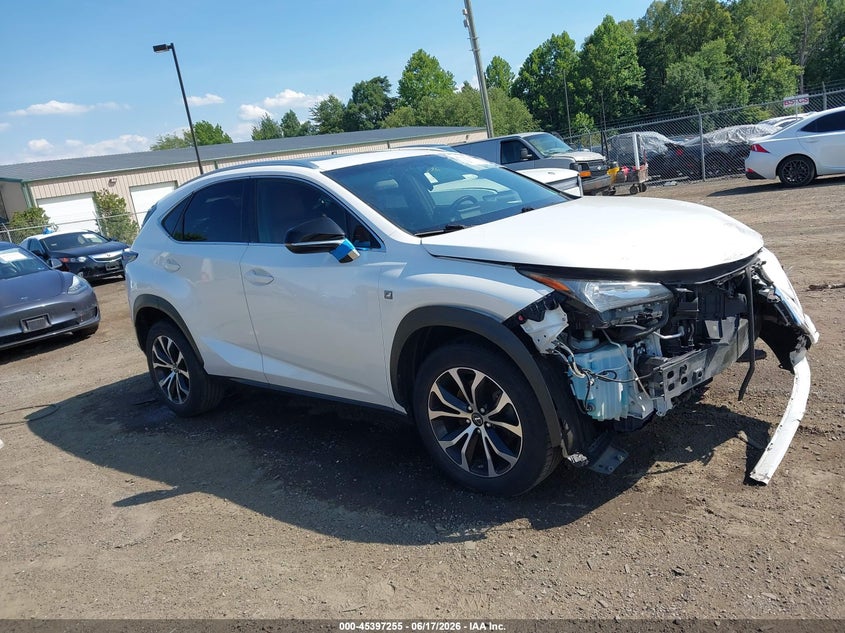 2015 Lexus VIN JTJYARBZ2F2009213 IAAI salvage auction — FRONT END, Salvage (Virginia), sold $6,600 on 2026-07-27 (photo 1)