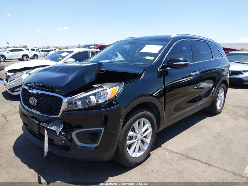 2016 Kia Sorento VIN 5XYPG4A34GG060667 IAAI salvage auction — LEFT FRONT, Salvage (Arizona), sold $2,975 on 2026-07-07 (photo 6)