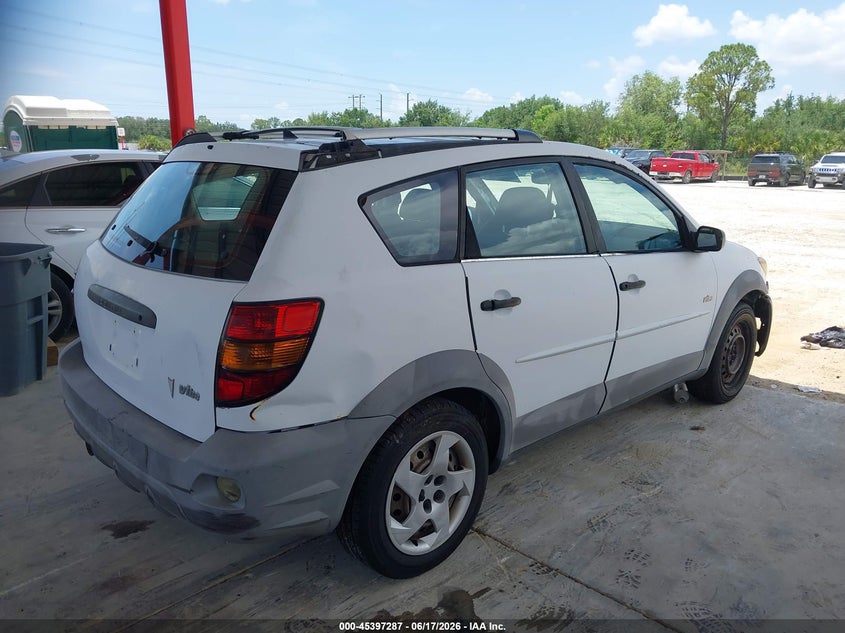 2003 Pontiac Vibe VIN 5Y2SL62883Z467589 IAAI salvage auction — STRIPPED, Clear (Florida), sold $325 on 2026-07-14 (photo 4)