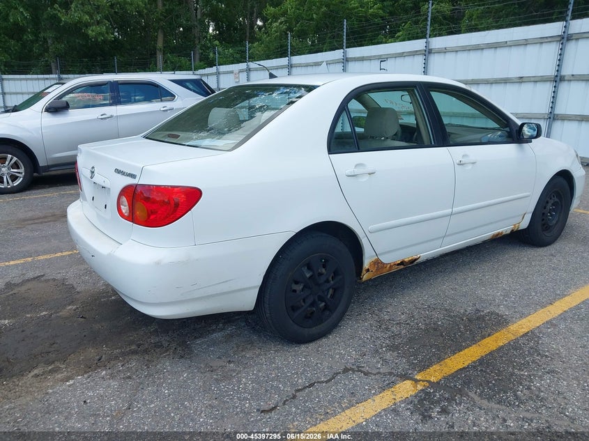 2003 Toyota Corolla VIN JTDBR32E430038487 IAAI salvage auction — NORMAL WEAR, Clear (Michigan), sold $500 on 2026-07-06 (photo 4)