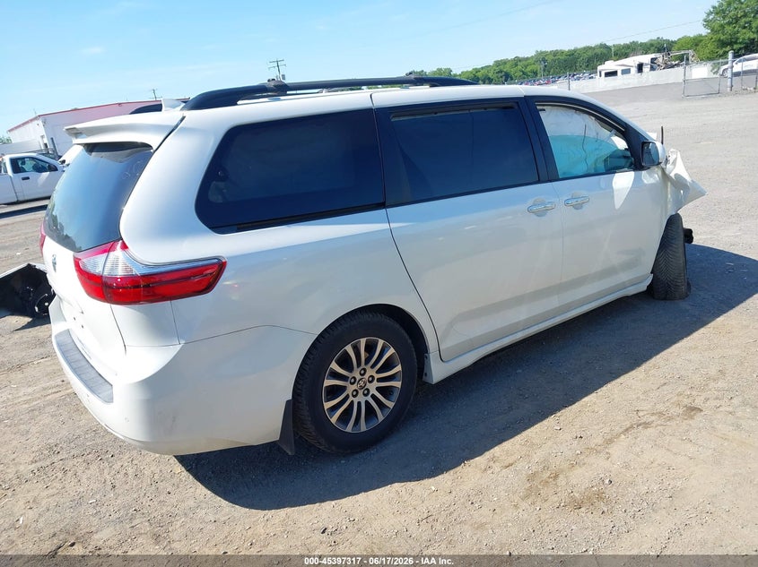 2020 Toyota Sienna VIN 5TDYZ3DC4LS059908 IAAI salvage auction — FRONT END, Salvage (Virginia), sold $3,825 on 2026-07-14 (photo 4)