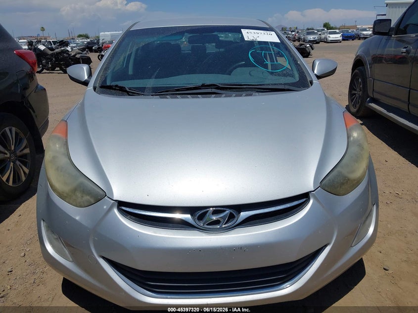 2013 Hyundai Elantra VIN KMHDH4AE9DU680468 IAAI salvage auction — NORMAL WEAR, Clear-Dealer Only (Arizona), sold $1,250 on 2026-07-28 (photo 6)